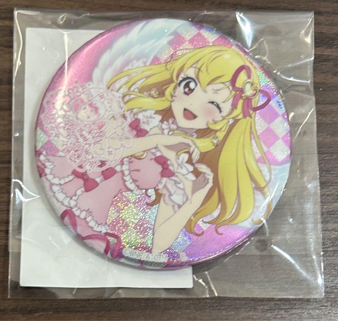 Amazon.co.jp: アイカツ ホログラム缶バッジ オーロラキス 星宮いちご
