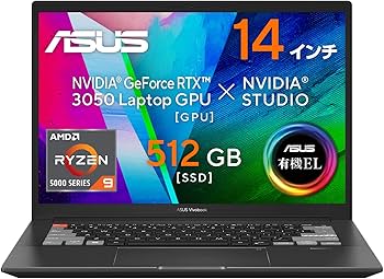 Amazon.co.jp: ASUS Laptop Vivobook Pro 14X OLED M7400QC (Ryzen 9
