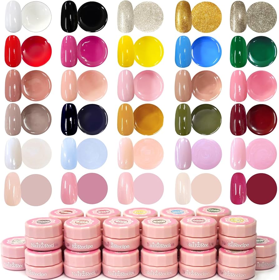 Amazon | NailRecipe(ネイルレシピ) ジェルネイルセット 使える可愛い