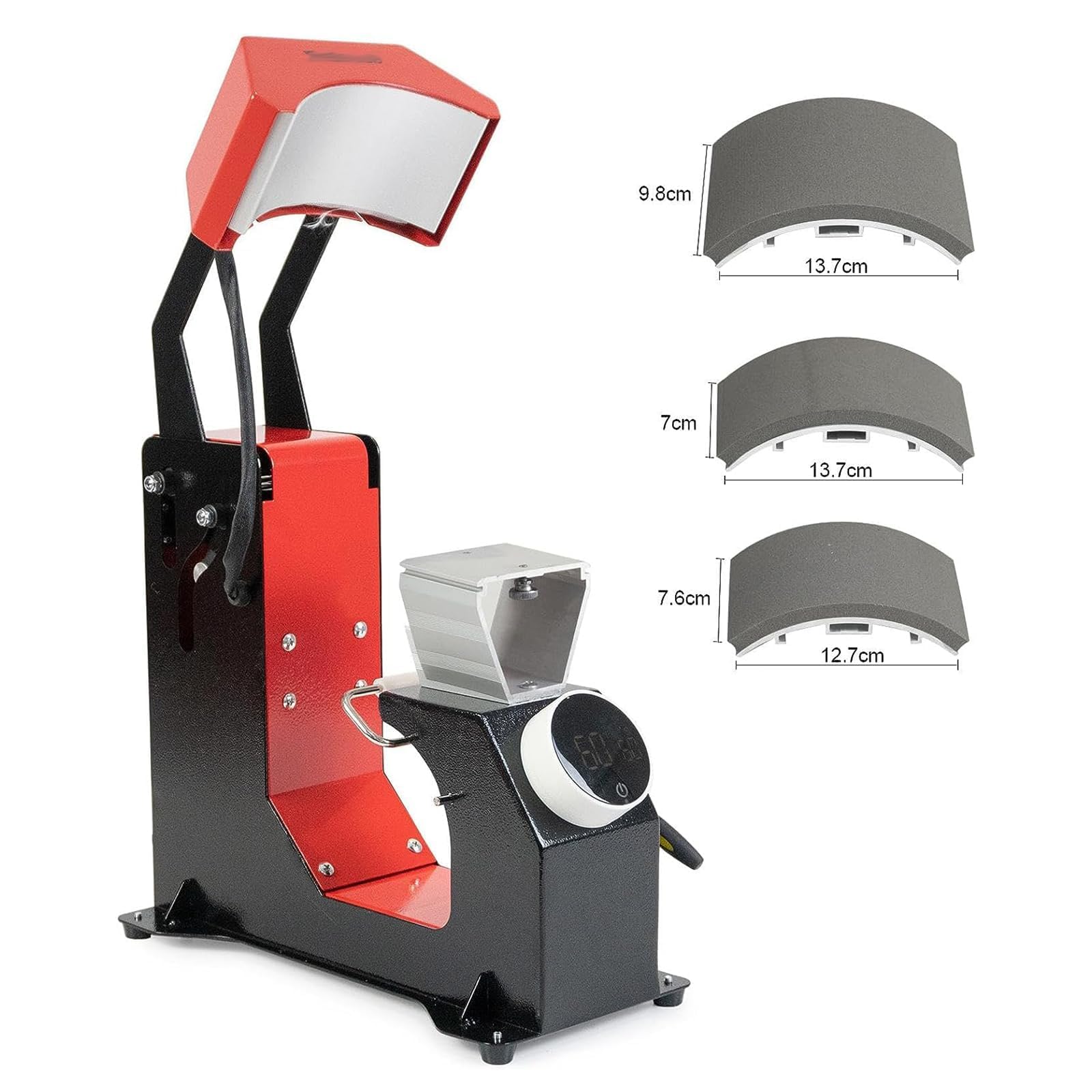 Amazon.co.jp : 帽子昇華印刷機キャップヒートプレス機キャップ