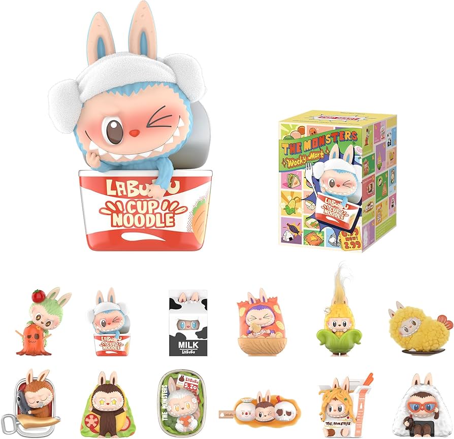 Amazon.com: POP MART The Monsters Wacky Mart Series Blind Box