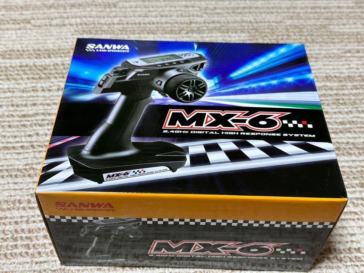 SANWA サンワ SANWA 送信機 MX-6セット RX-391W 2個 MX-6 RX-391W