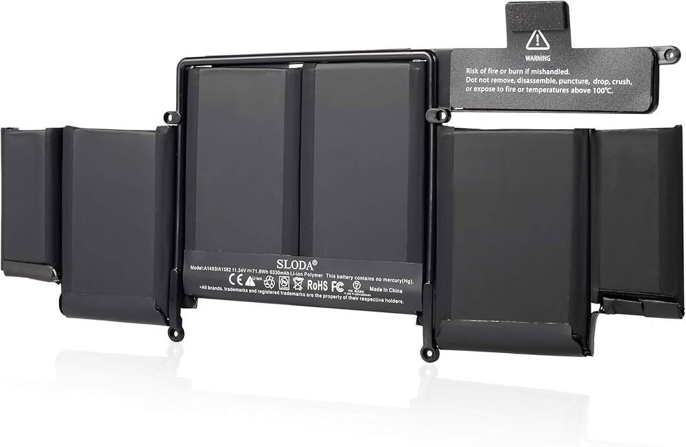 Amazon | SLODA交換用バッテリー用Macbook Pro 13 Retinaインチ A1493