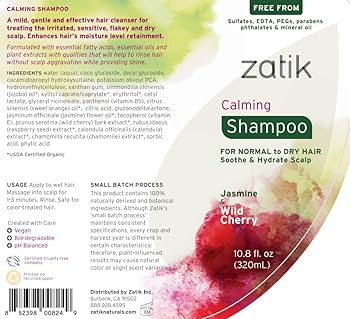 Amazon.com : Zatik Naturals - Calming Shampoo + Conditioner Set