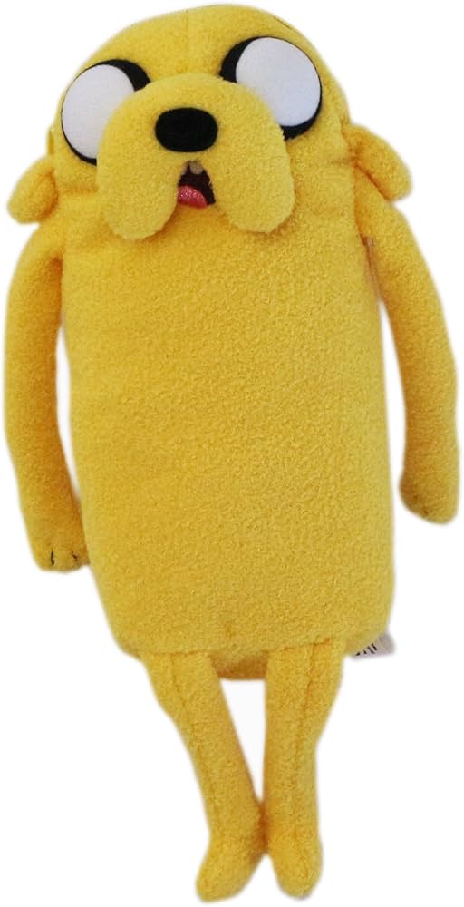 Amazon.co.jp: シナダ アドベンチャータイム ジェイク おすわり 15×4