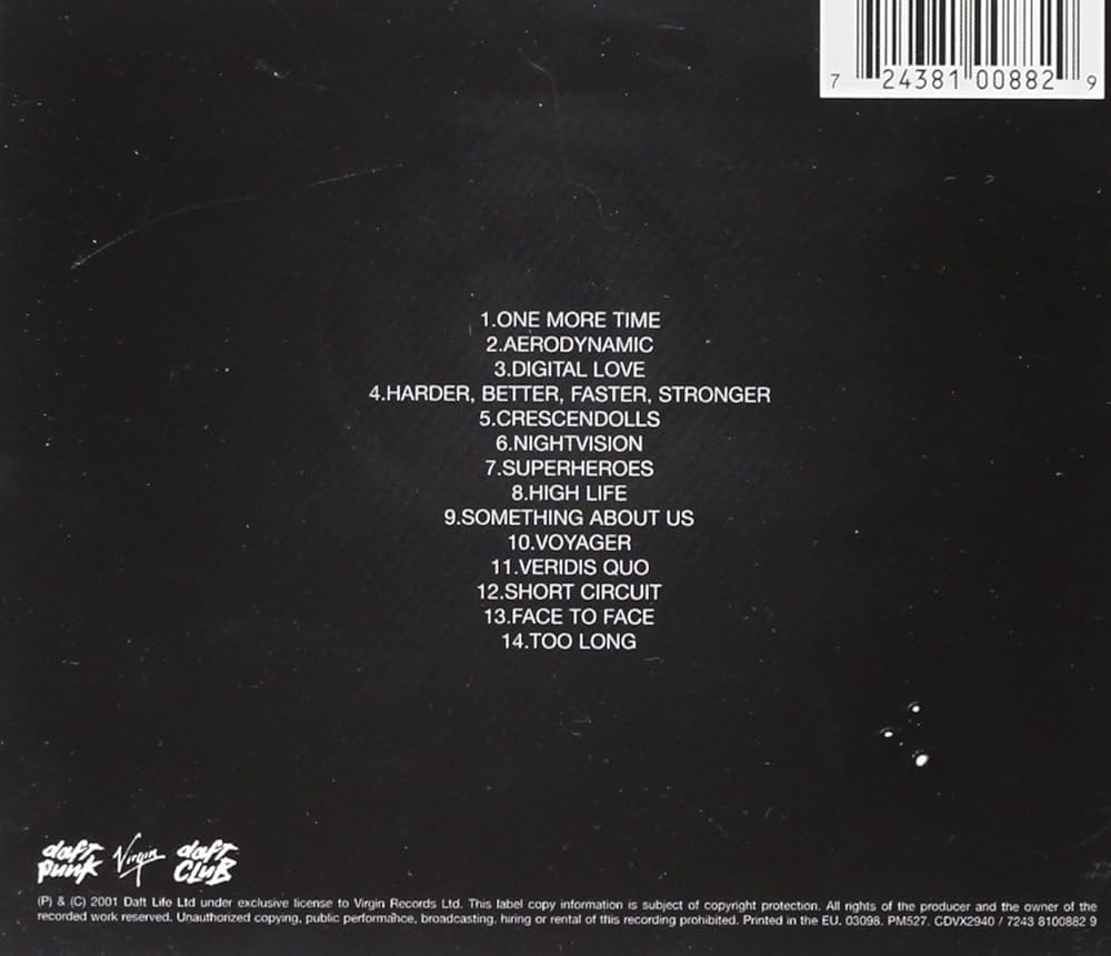 Daft Punk Discovery CD: Amazon.com.tr