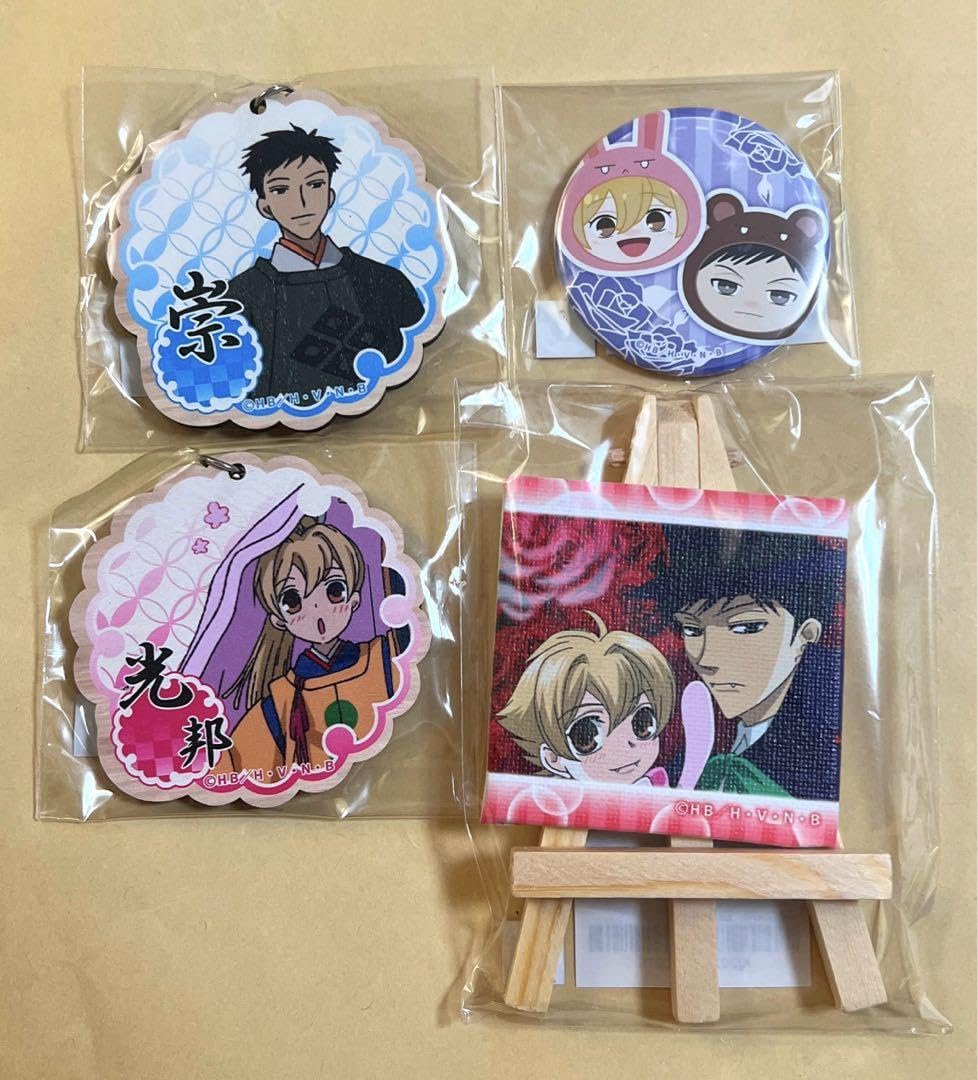 桜蘭高校ホスト部 埴之塚光邦 ハニー先輩 缶バッジ くじメイト2024