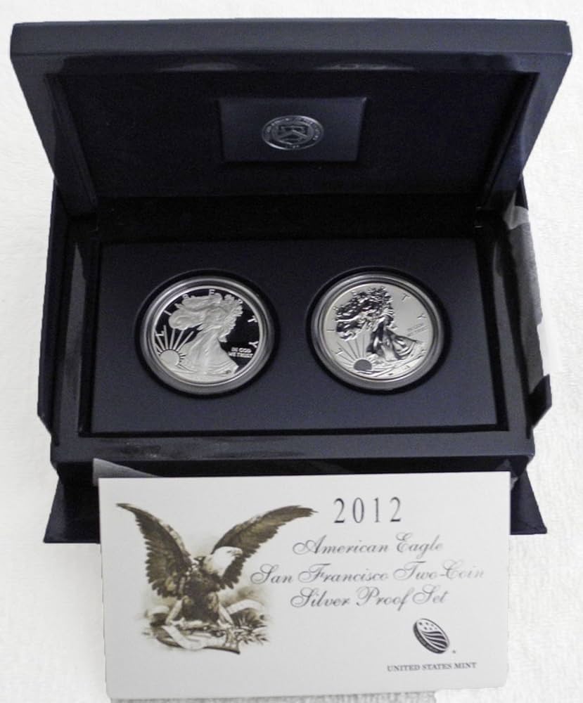 2012 Collection 2012 American Eagle San Francisco Two-Coin Silver