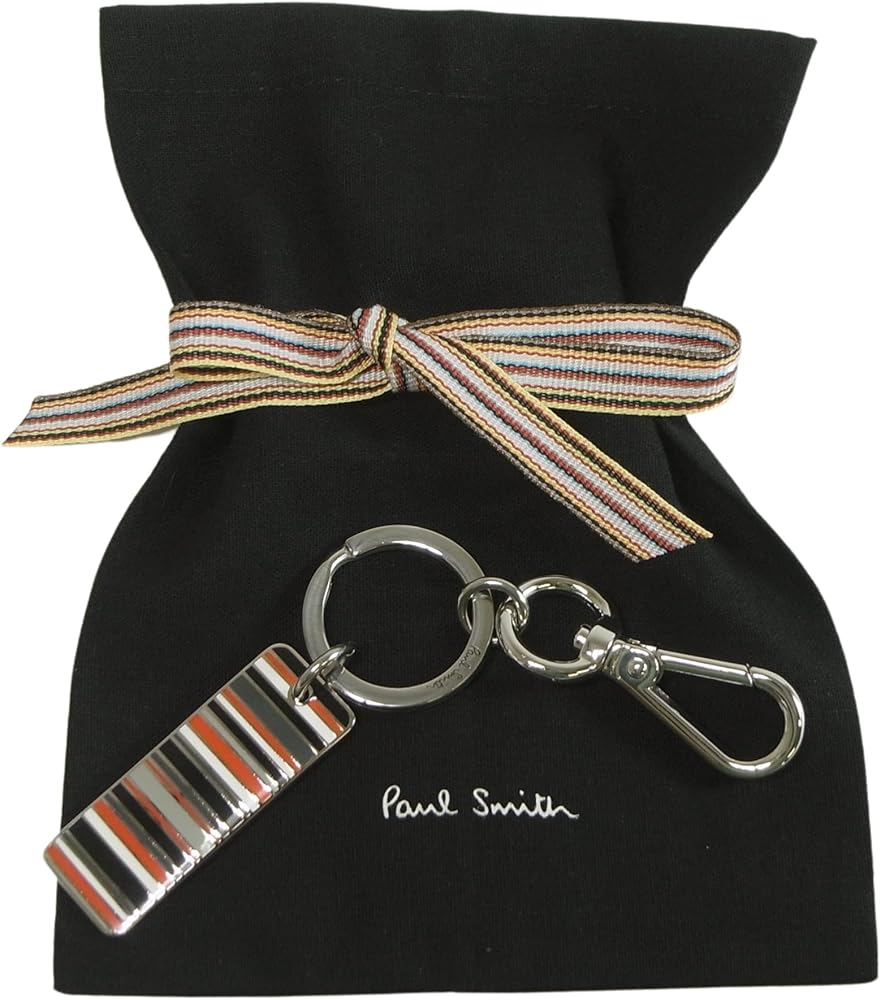 Amazon.co.jp: [ポールスミス] キーホルダー キーリング リバーシブル