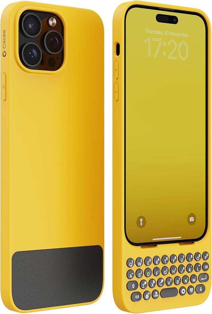 Amazon.com: Clicks Keyboard for iPhone 14 Pro Max – Keyboard Case