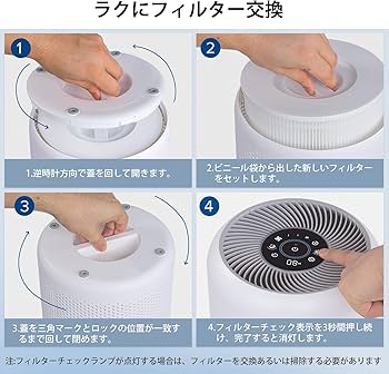 Amazon | 【純正品】Levoit (レボイト) 空気清浄機 Core 300 交換用