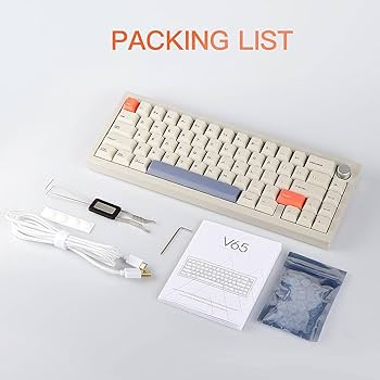 V65 65% VIA アルミニウムメカニカルキーボード 楽天市場】V65 V2