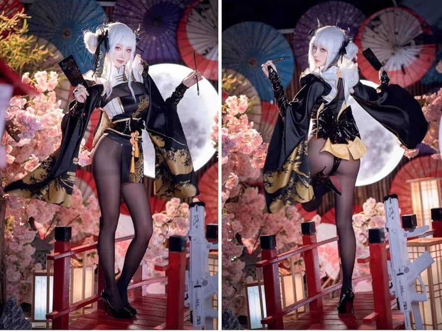 Amazon | 勝利の女神 NIKKE ニケ ブラン コスプレ衣装 八寻宁々 変身