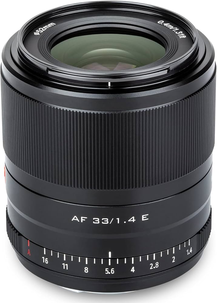 Amazon.com : Viltrox AF 33mm F1.4 APS-C Lens for Sony E-Mount