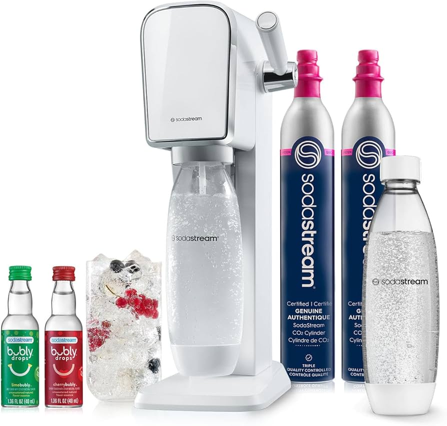 Amazon.com: SodaStream - ART Sparkling Water Maker | VALUE BUNDLE