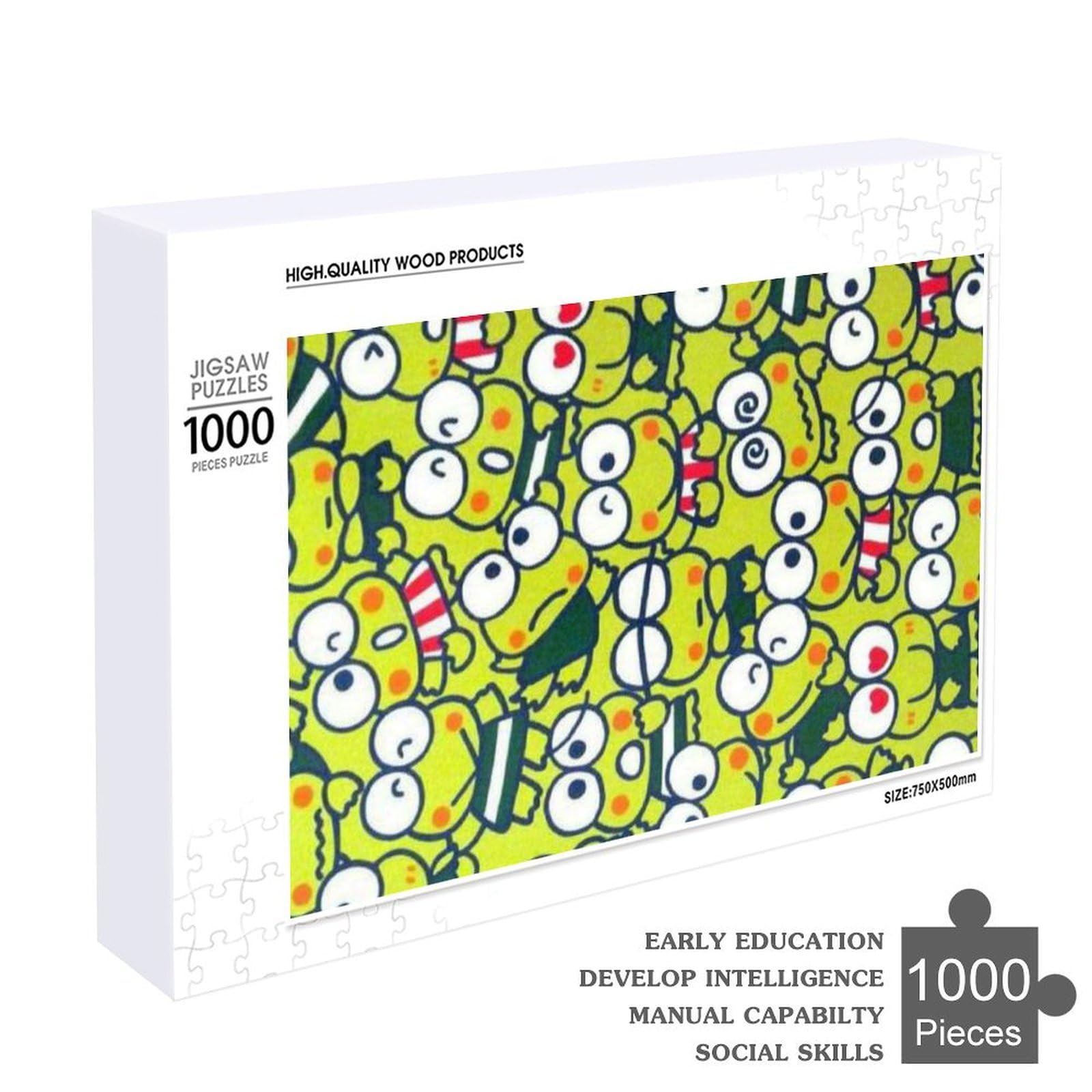 Amazon.co.jp: けろけろけろっぴ ジグソーパズル 500ピース 1000ピース