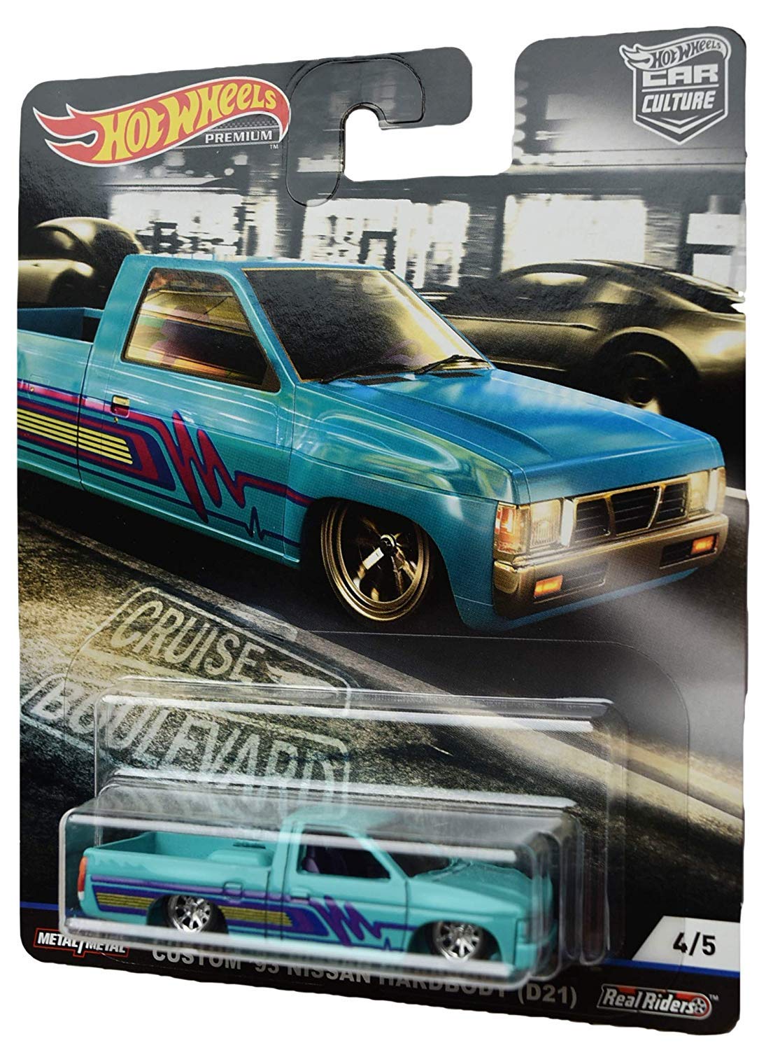 Amazon | Hot Wheels Car Culture Custom '93 Nissan Hardbody (D21) 4