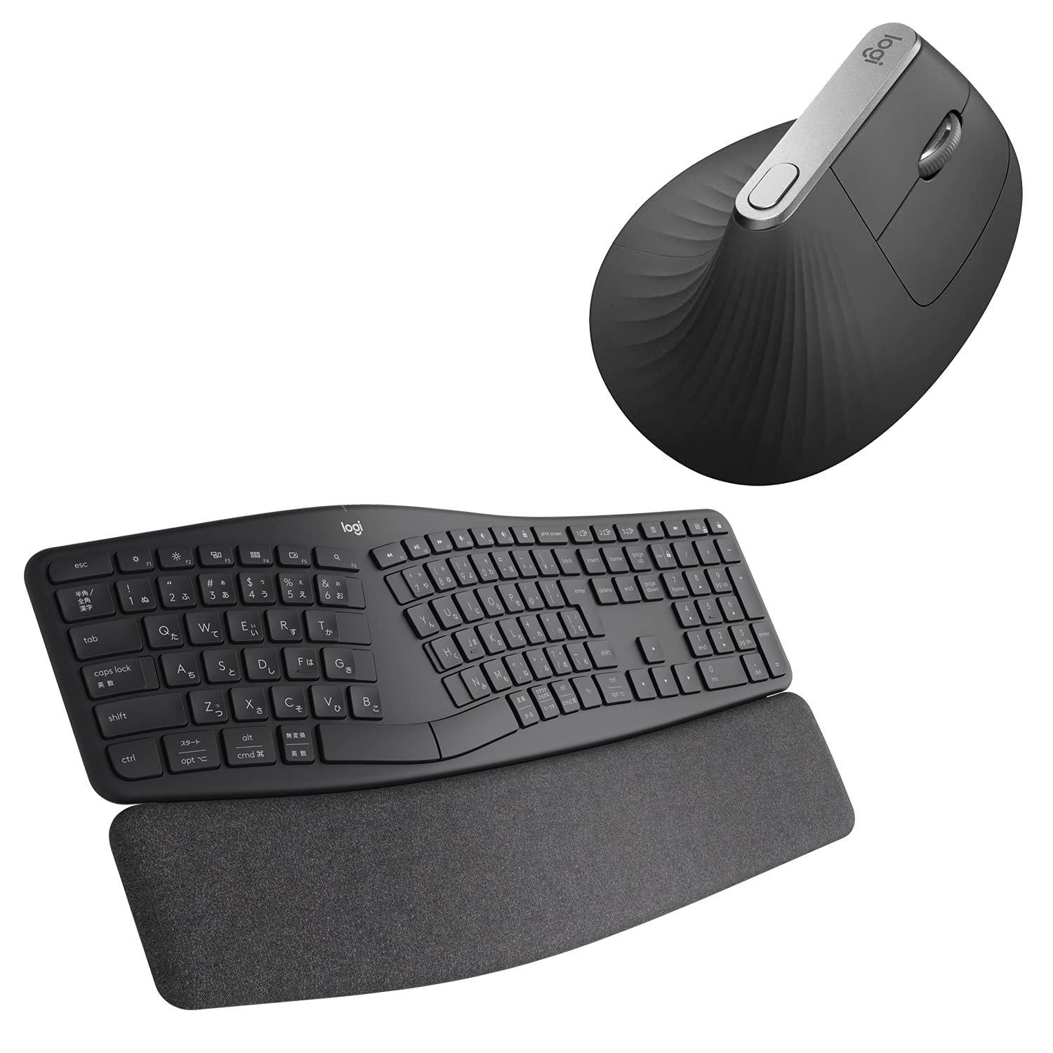 Amazon.co.jp: ロジクール エルゴノミック スプリット キーボード + MX