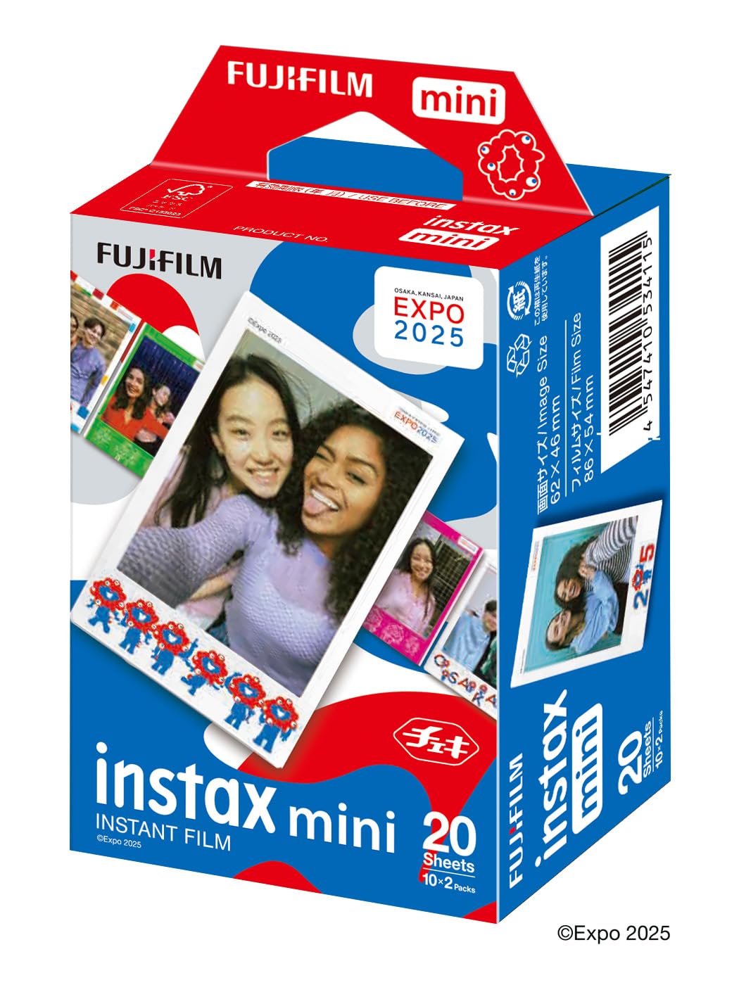 チェキフィルムINSTAX MINI(20枚入り)×30個セット [600枚入]チェキ