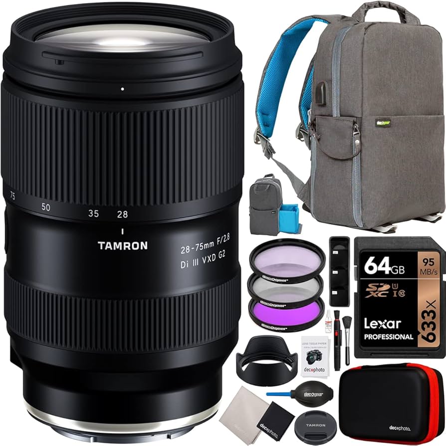 Amazon.com : Tamron 28-75mm F/2.8 Di III VXD G2 Lens for Sony E