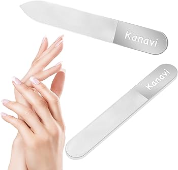 Amazon.co.jp: 【2026年改良版】Kanavi 爪やすり 爪磨き ガラス製