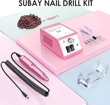 Amazon.com: Subay Professional Finger Toe Nail Care Electric Nail