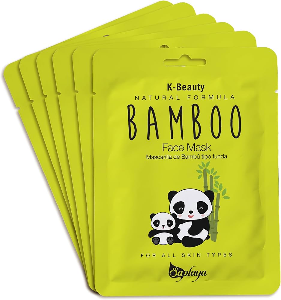 Amazon.com : Saplaya Face Masks 6 Pack Scented Facemask Sheets