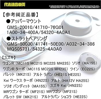 Amazon | Officek スズキ フロントショック アッパーマウント