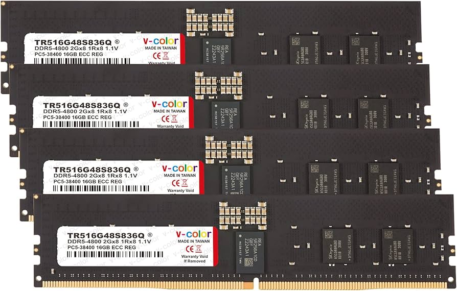 Amazon.co.jp: v-color SK Hynix サーバー用メモリ DDR5-4800MHz PC5