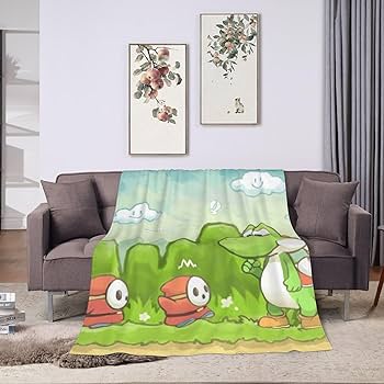 Amazon｜ヨッシー (1) 家庭用 ユニーク フランネル 掛け毛布 暖かくて
