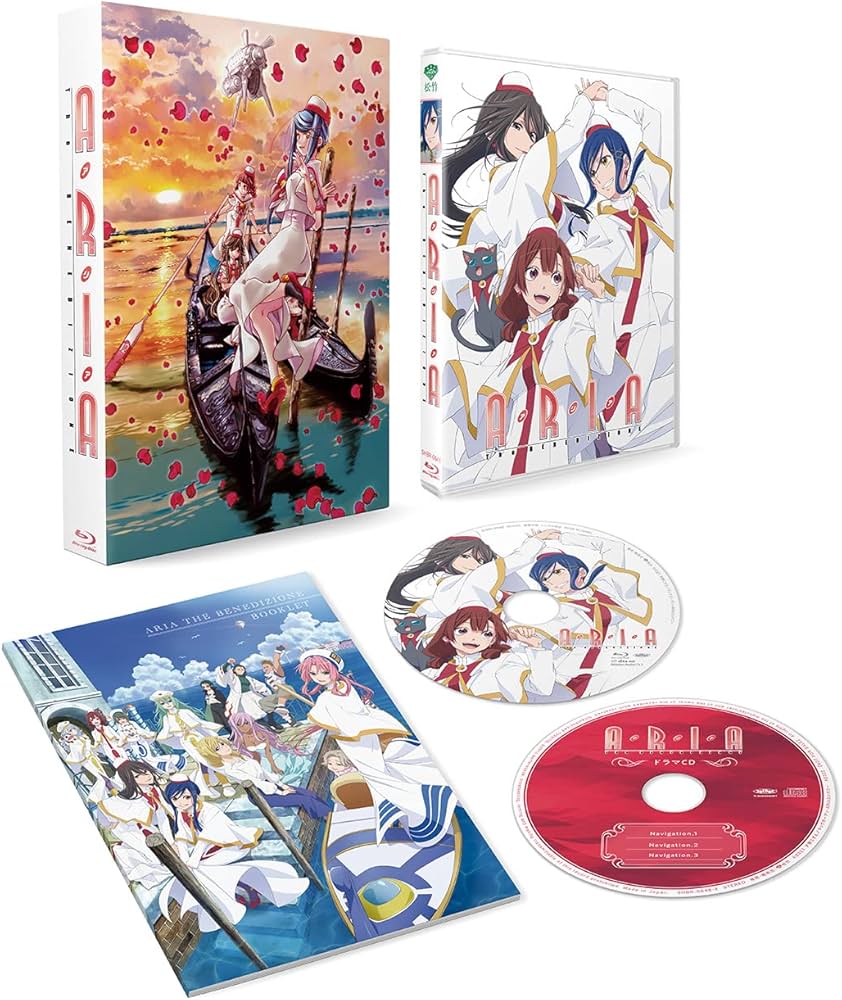 Amazon.co.jp: ARIA The BENEDIZIONE[Blu-ray] : 斎藤千和, 皆川純子