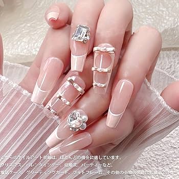 Amazon | ネイルパーツ リボン 24個セット 3D 立体 蝶結び ネイル