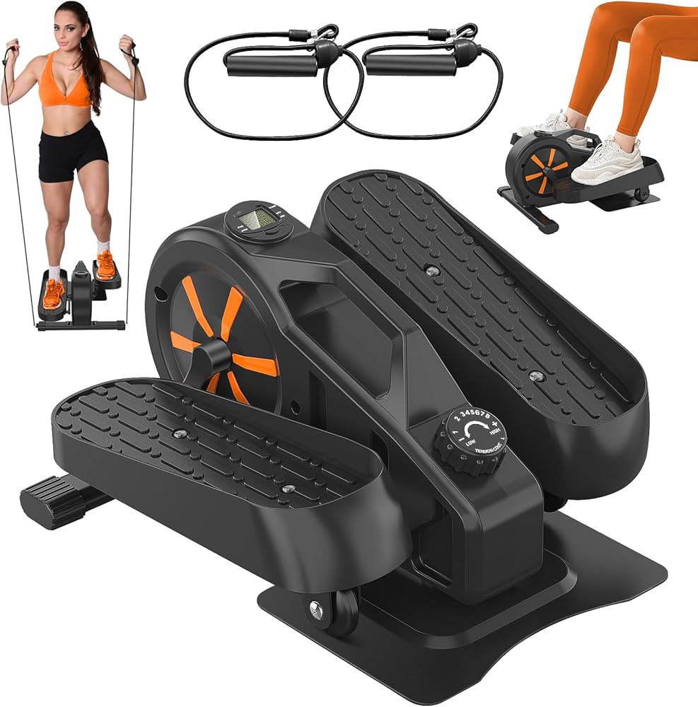 Amazon.co.jp: 2WAYステッパーバイク 立ち・座り両用 静音エアロバイク