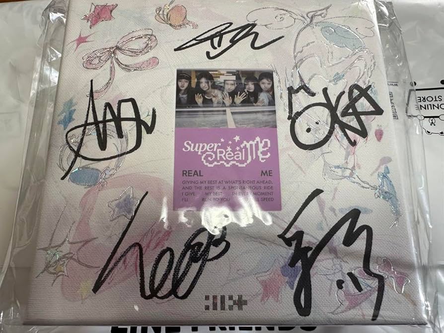 Amazon.co.jp: ILLIT Super Real Me 直筆サイン アルバム : おもちゃ