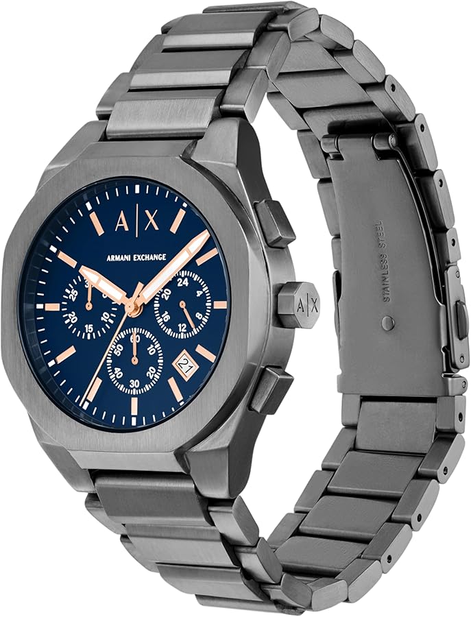 Amazon.com: Armani Exchange A|X Men's Sync Chronograph Watch