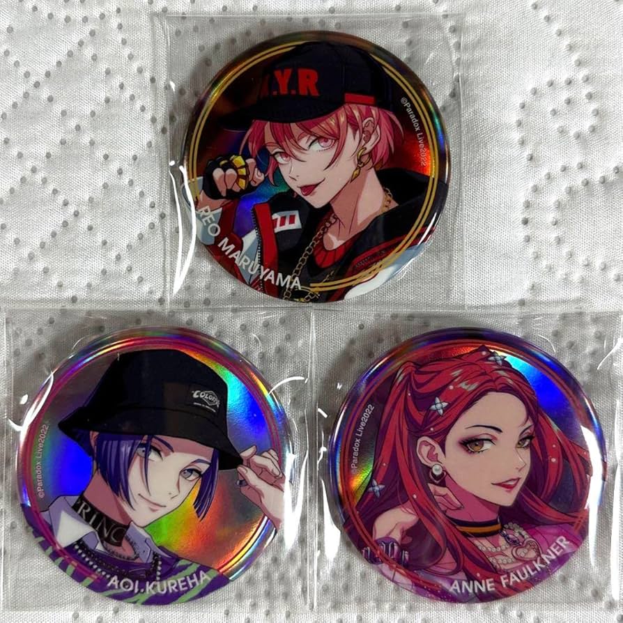 パラライ 3周年 アン 缶バッジ 【公式通販】