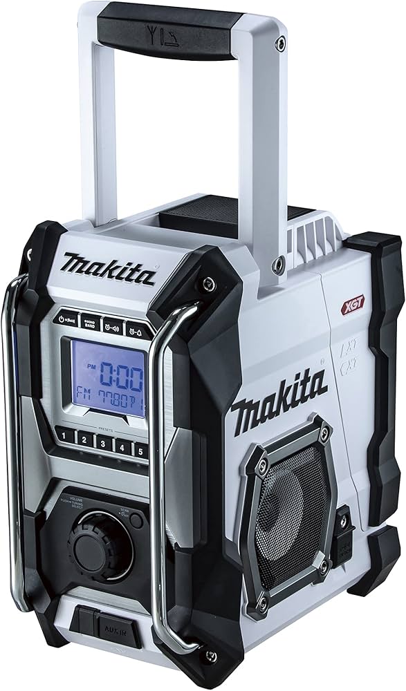 Amazon.co.jp: マキタ(Makita) 充電式ラジオ（白） 40Vmax 本体のみ