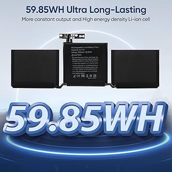 Amazon.com: Jalaxbeat A1708 Battery Replacement for MacBook Pro 13