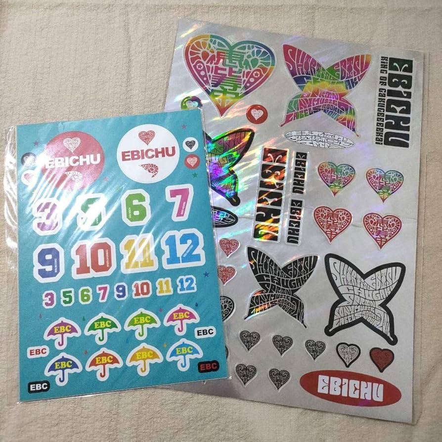 Amazon.co.jp: 私立恵比寿中学 エビ中 ステッカー セット : おもちゃ