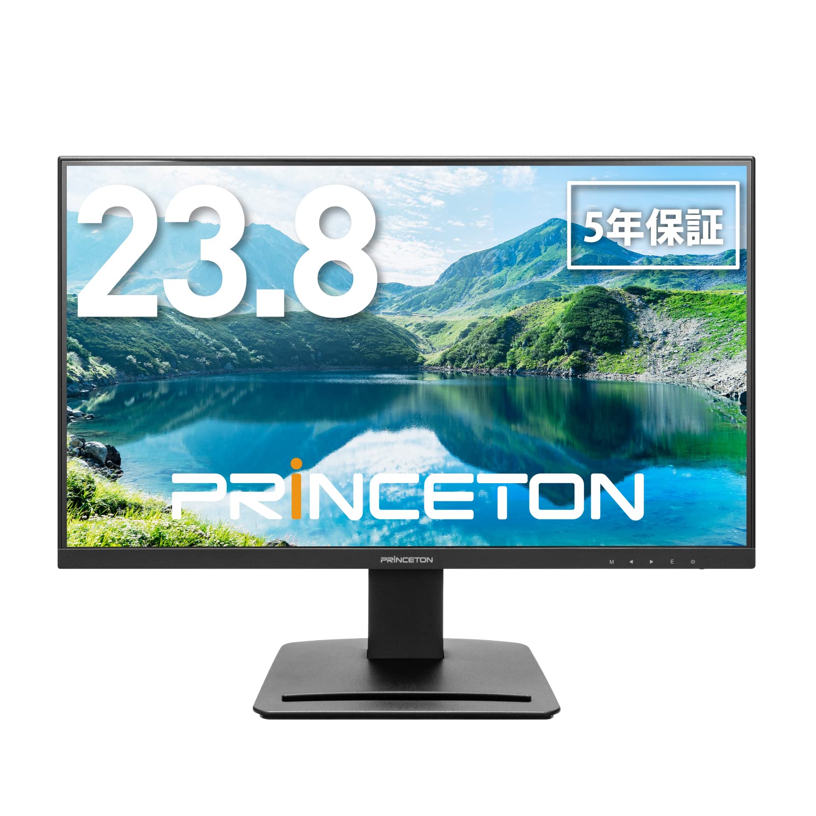 Amazon.co.jp: プリンストン モニター 23.8インチ フルHD 広視野角 3辺