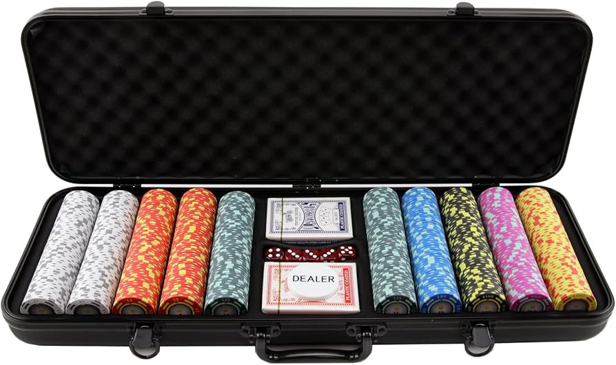 Amazon | 500ピースCrown Casino 13.5 GクレイPoker Chips | カジノ