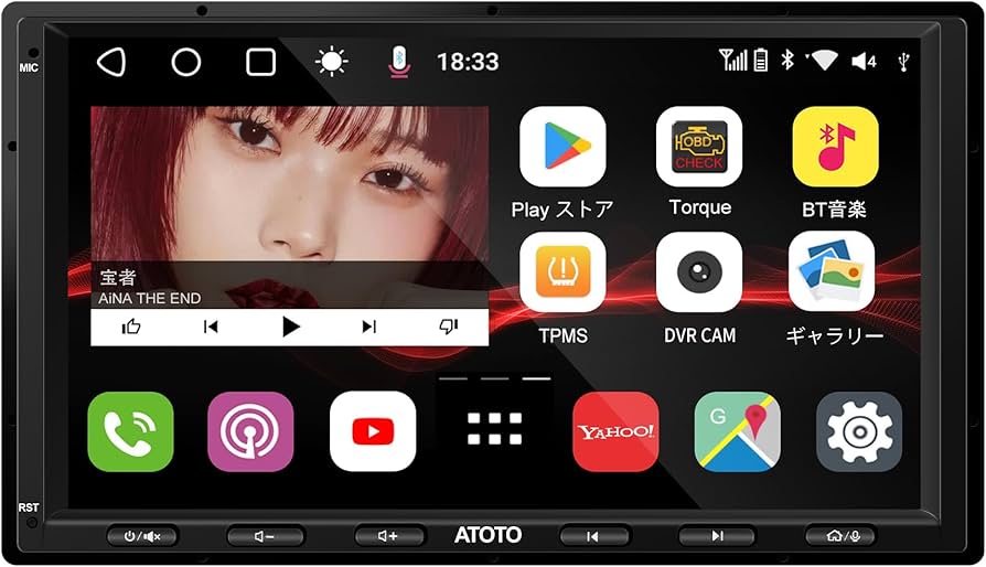 Amazon.co.jp: ATOTO S8MS Androidナビ 2DINディスプレイオーディオ、8