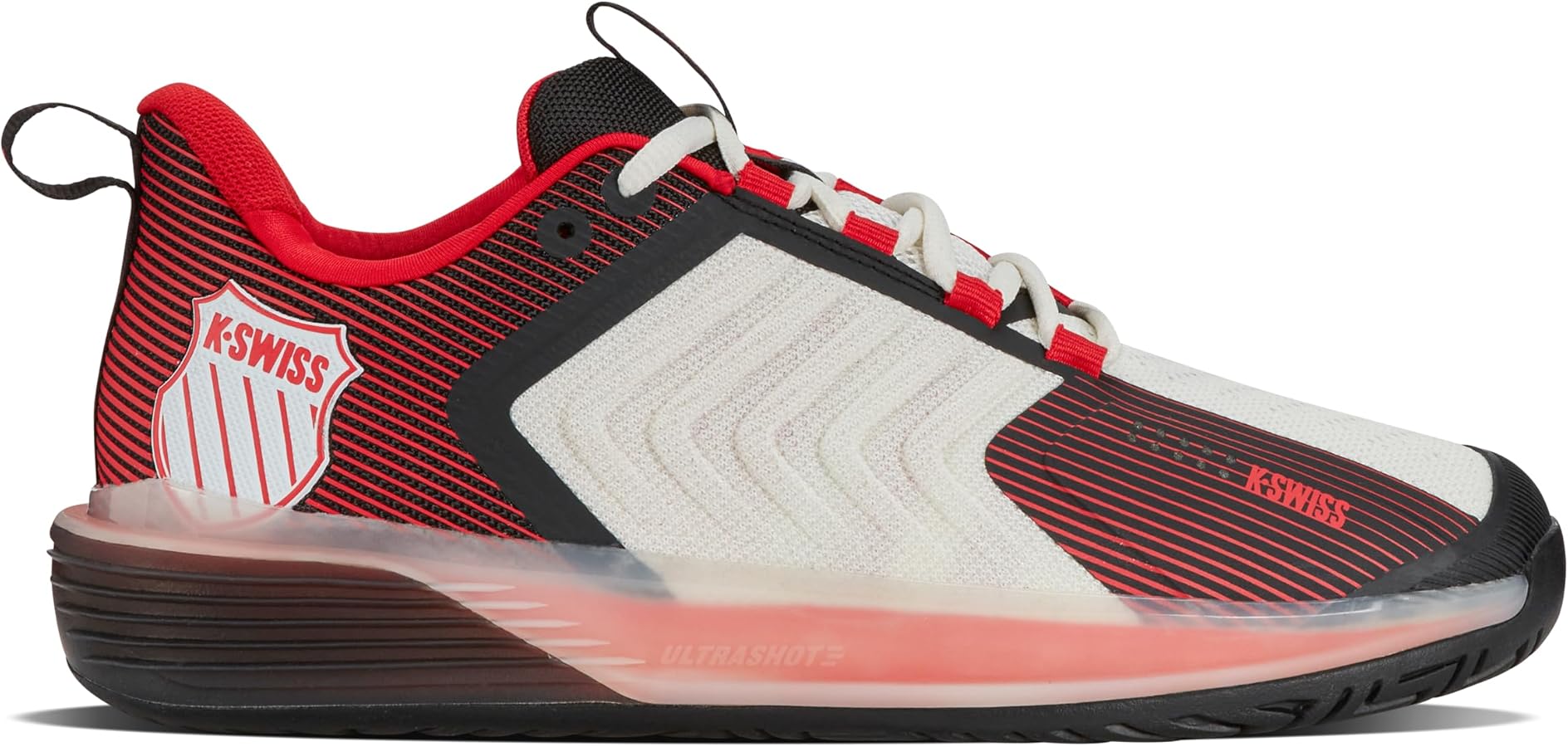 Amazon.com | K-Swiss Men's Ultrashot 3 Tennis Shoe, Bright White