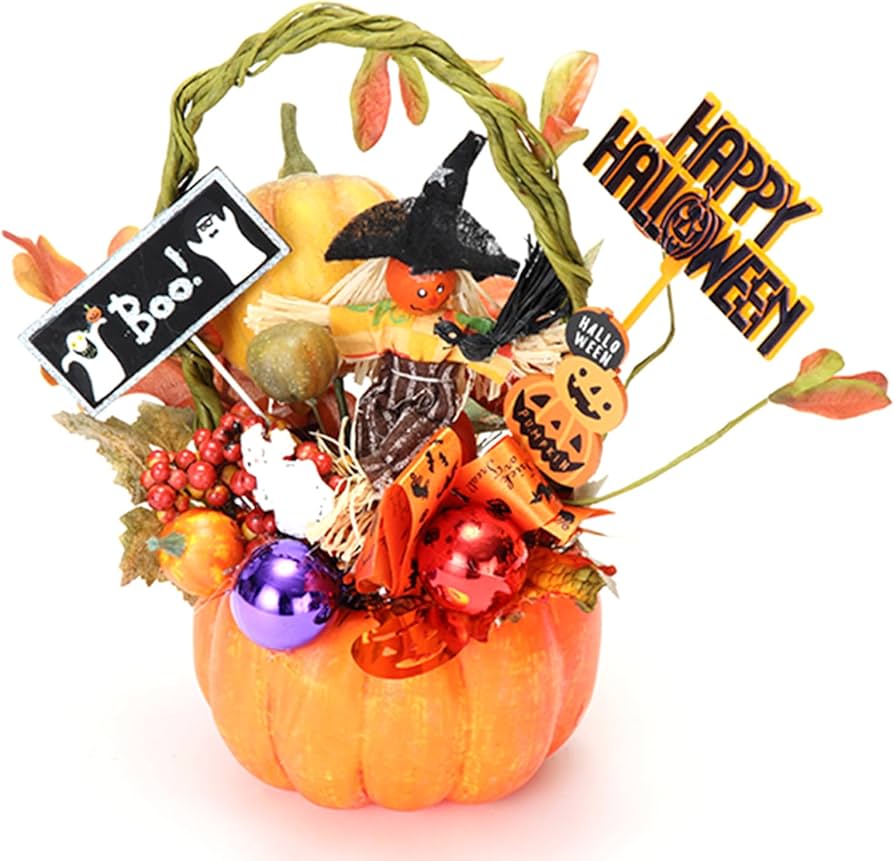 Amazon.co.jp: ハロウィン 飾り 装飾 かぼちゃ パンプキン かわいい
