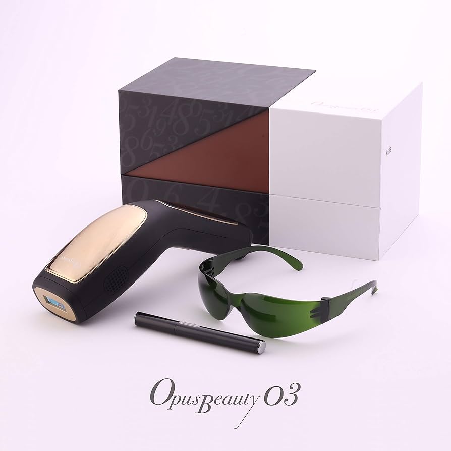 Amazon | 白黒家庭用脱毛器 OPUS BEAUTY 03 冷却機能 ハイパワー THR