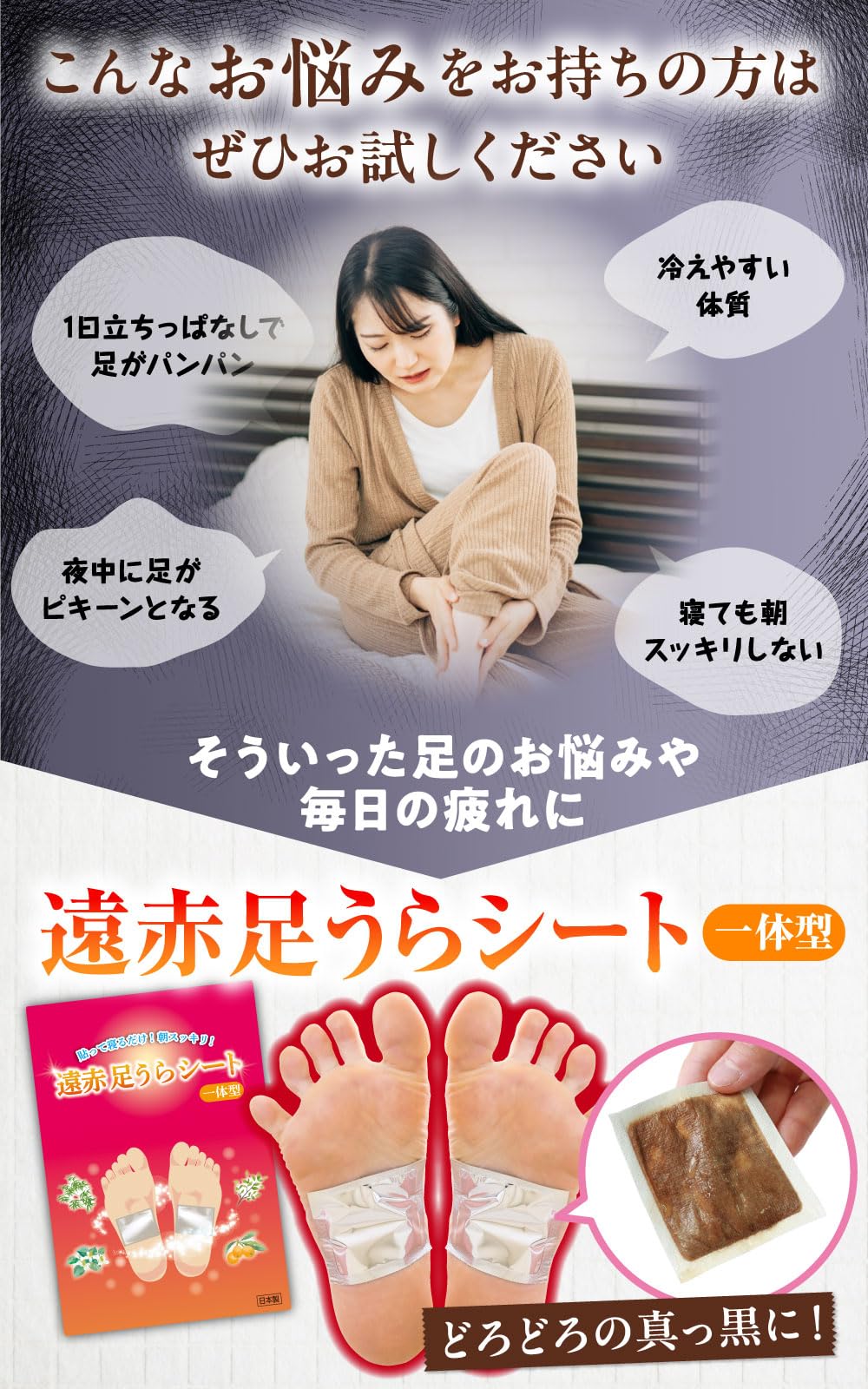 Amazon.co.jp: 【足裏シート】 レミントン 遠赤足うらシート一体型 30