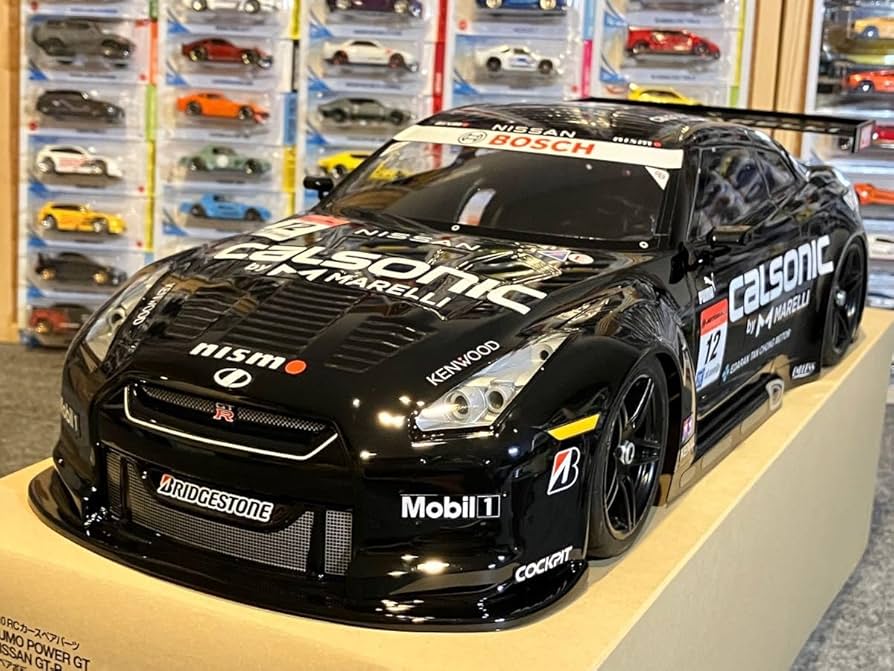 Amazon.co.jp: タミヤ ラジコン RC 日産 GTR R35 塗装済 スペアボディ
