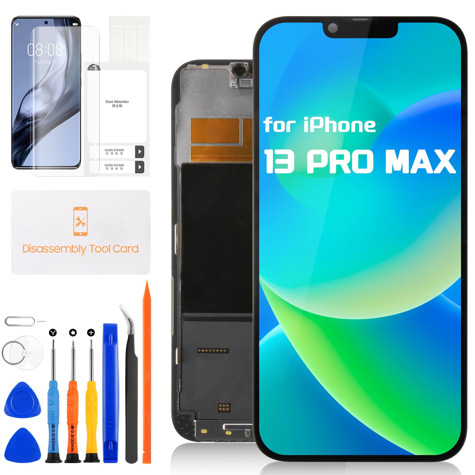 Amazon.co.jp: ARSSLY iPhone 13 Pro Max LCDディスプレイ用スクリーン