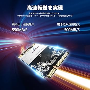 Amazon | Superpard mSATA SSD 1TB 内蔵型 SATAⅢ 6Gb/s 3D NAND ミニ