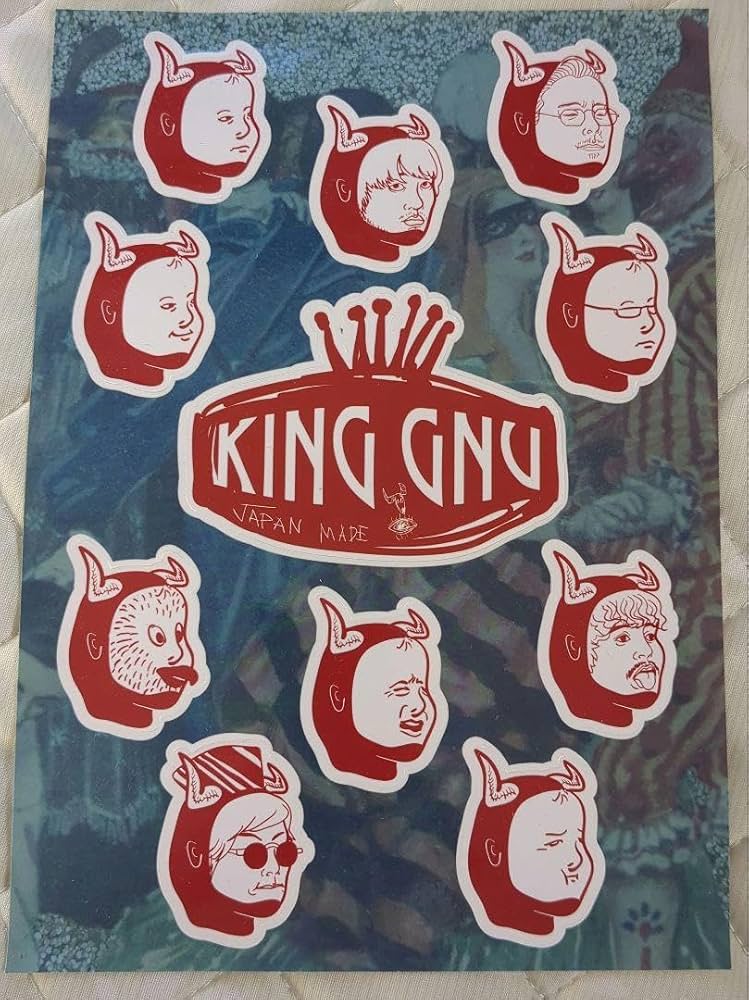 Amazon.co.jp: キングヌー 常田大希 井口理 ステッカー ミレニアム